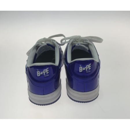  A BATHING APE アベイシングエイプ スニーカー 1H70-191-022 ブルー×ホワイト