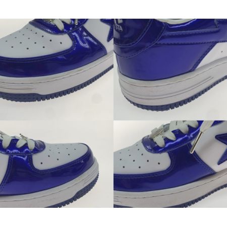  A BATHING APE アベイシングエイプ スニーカー 1H70-191-022 ブルー×ホワイト