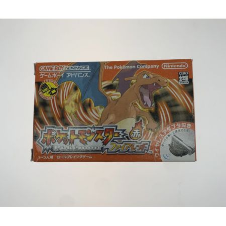   GBA ポケットモンスター ファイアレッド
