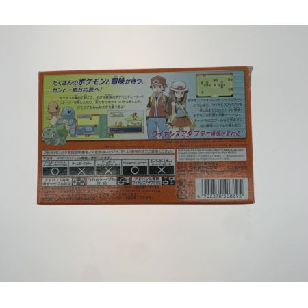   GBA ポケットモンスター ファイアレッド
