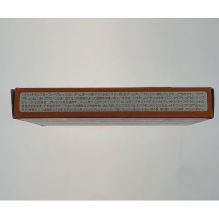   GBA ポケットモンスター ファイアレッド