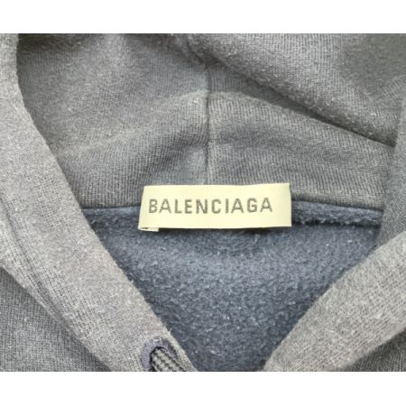  BALENCIAGA バレンシアガ パーカー 501656 ネイビー
