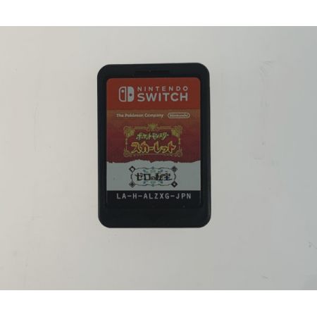   switch ポケモン スカーレット+ゼロの秘宝