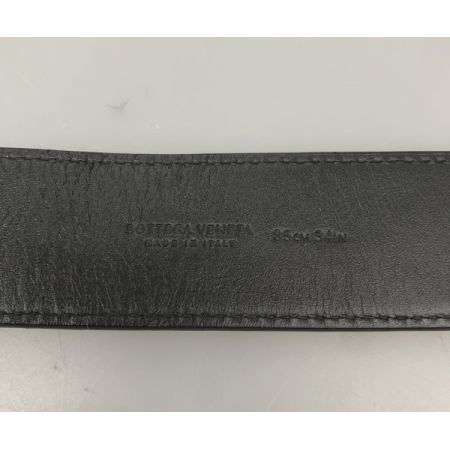  BOTTEGA VENETA ボッテガヴェネタ レザーベルト  ブラック