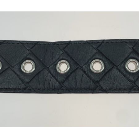  BOTTEGA VENETA ボッテガヴェネタ レザーベルト  ブラック