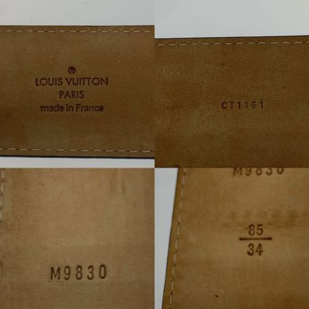  LOUIS VUITTON ルイヴィトン ベルト  Ｍ9830 CT1611