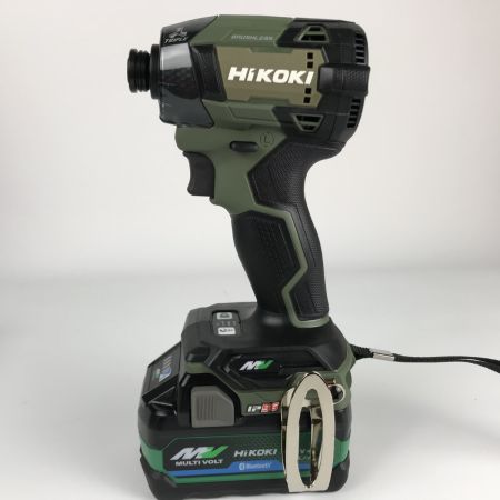  HiKOKI ハイコーキ インパクトドライバ 未使用品 充電器・充電池2個・ケース付 WH36DD