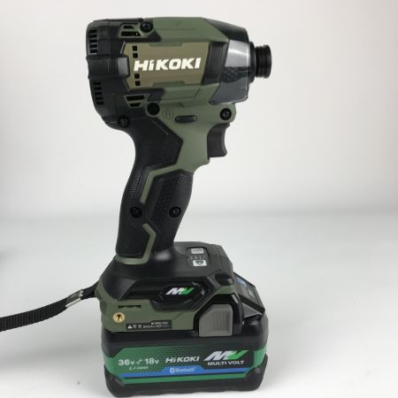  HiKOKI ハイコーキ インパクトドライバ 未使用品 充電器・充電池2個・ケース付 WH36DD