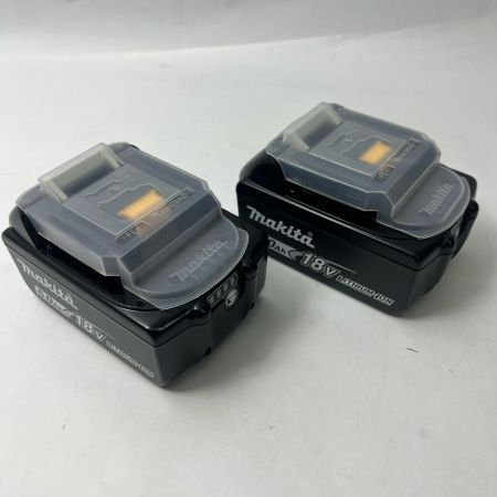  MAKITA マキタ 充電式インパクトドライバ 18V 6Ah バッテリ2本 充電器 ケース付 TD173DRGXB ブラック 未使用品