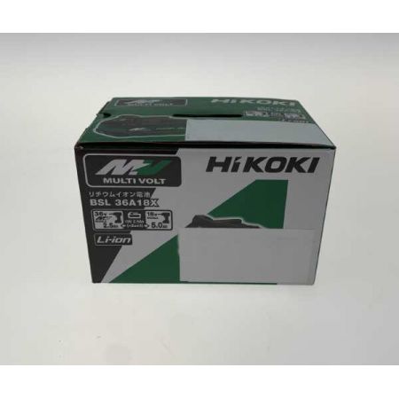  HiKOKI ハイコーキ 電動工具 バッテリー BSL36A18X