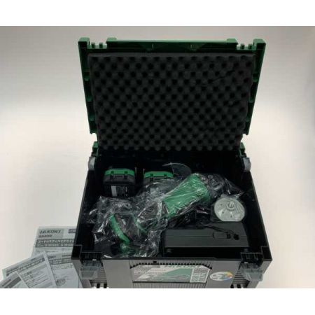  HiKOKI ハイコーキ 36V 100ｍｍ　コードレスディスクグラインダ （充電器・充電池2個・ケース付） G3610DC