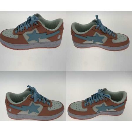  BAPE STA BAPE 靴 スニーカー   27.5cm  ピンク×ホワイト