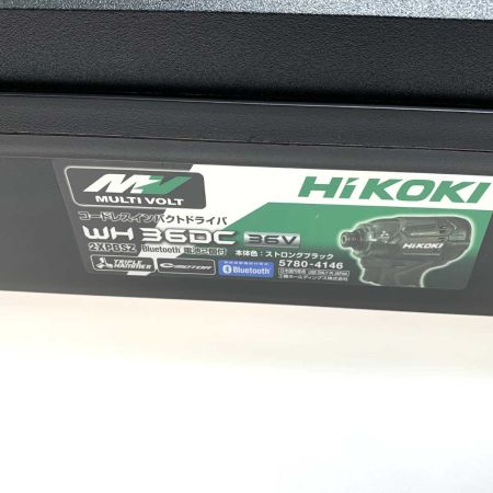  HiKOKI ハイコーキ 電動工具 インパクトドライバ WH36DC グリーン