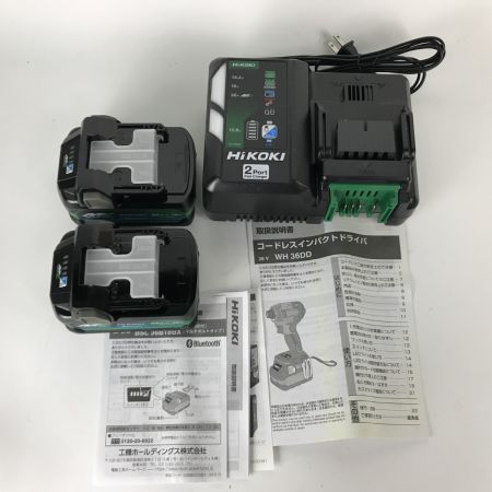  HiKOKI ハイコーキ (旧:日立工機)コードレスインパクトドライバー WH36DD
