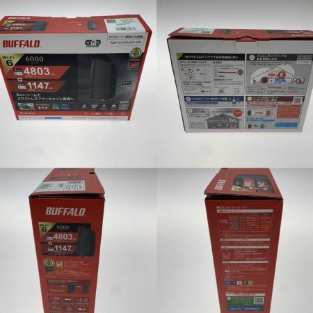 BUFFALO バッファロー ルーター WSR-6000AX8P