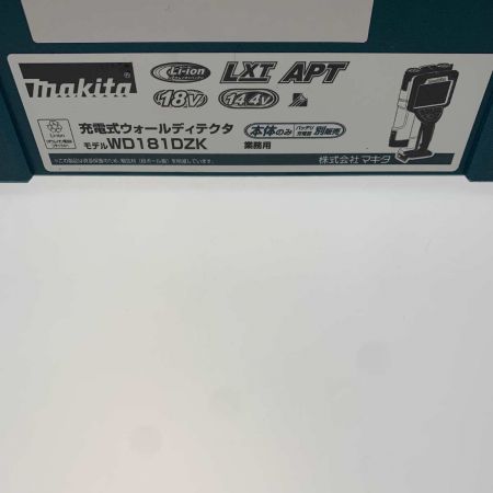  MAKITA マキタ  電動工具 ウォールディテクタ WD181D