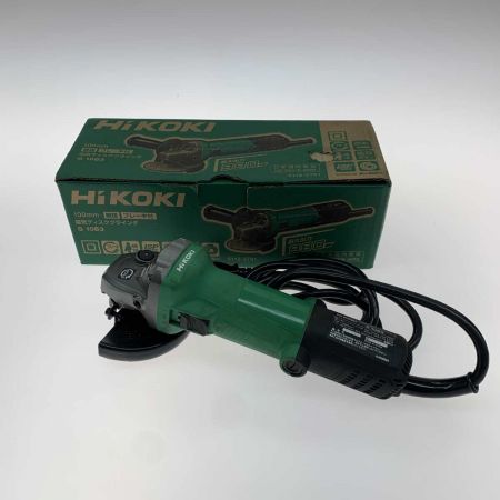  HiKOKI ハイコーキ 電動工具 ディスクグラインダー G10B3 グリーン