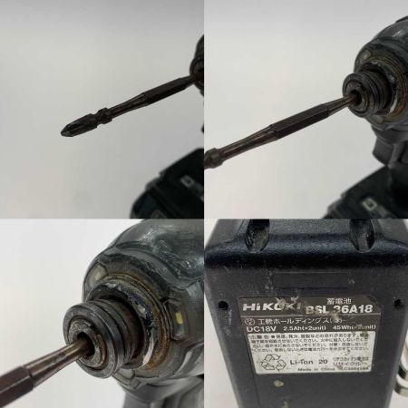  HiKOKI ハイコーキ 電動工具 インパクトドライバ WH36DC