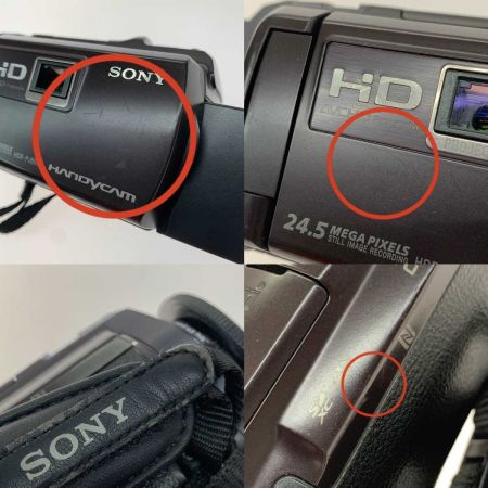  SONY ソニー ビデオカメラ 659万画素(総画素数) SDカード対応 HDR-PJ800