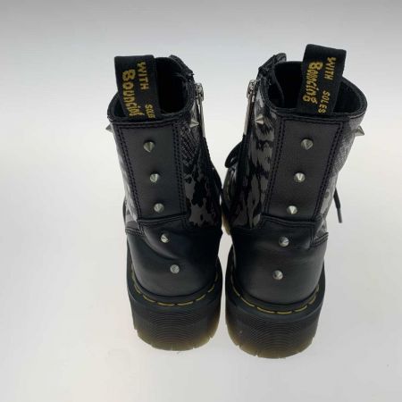  Dr.Martens ドクターマーチン  8ホールブーツ  アニマル柄 27669001 ブラック×グレー