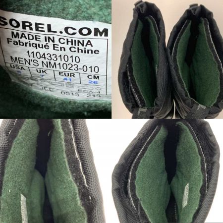  SOREL ソレル ブーツ メンズ SIZE 26cm  NM1023-010 ブラック