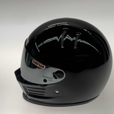  SIMPSON バイク用品 ヘルメット  SIZE L(60cm) フルフェイス