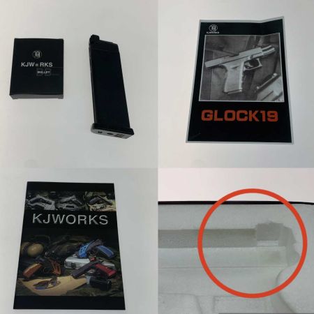  KJ WORKS ミリタリー用品 ガスガン KJ WORKS GLOCK 19