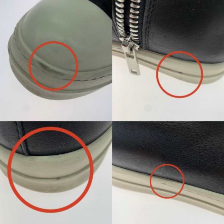  RICK OWENS リックオーウェンス 靴   SIZE 42 U8800　 ブラック