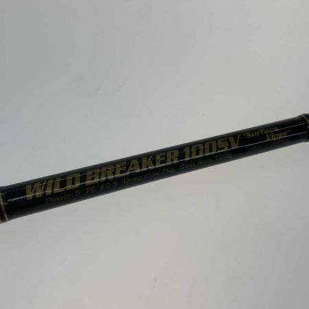  Mc Works’ ルアーロッド  袋付 ワイルドブレーカー 100SV