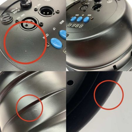  PLAYTECH 楽器 LEDパーライト イーライト PAR-64