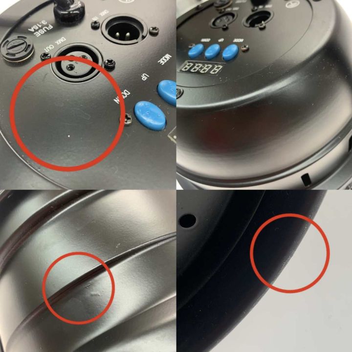 PLAYTECH 楽器 LEDパーライト イーライト PAR-64 - 中古ホビー用品