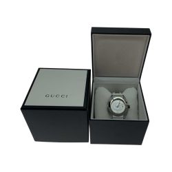 ●● GUCCI グッチ   腕時計 クォーツ ラバー 137.1 Aランク