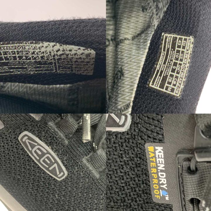 KEEN キーン SIZE 28cm CITIZEN EVO WP 1021159 ブラック - 中古靴