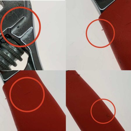  Snap-on スナップオン ハンドツール モンキーレンチ  FADH6A レッド