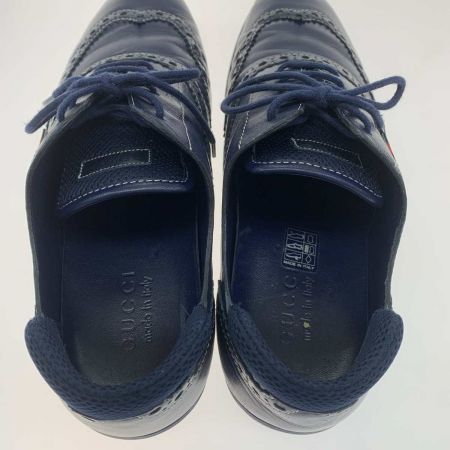  GUCCI グッチ スニーカー  6 1/2 約24～24.5cm    256772 ネイビー