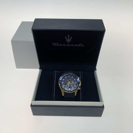  Maserati  腕時計  ネイビー R8871640004