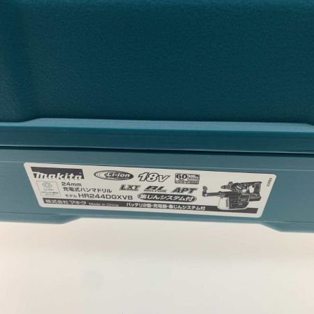  MAKITA マキタ 24mm充電式ハンマドリル HR244DGXVB ブラック