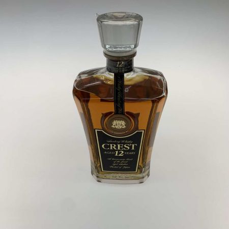 【北海道内限定発送】 CREST サントリークレスト ウィスキー ジャパニーズ 700ml 12年 43％ 未開栓