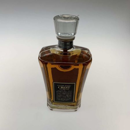【北海道内限定発送】 CREST サントリークレスト ウィスキー ジャパニーズ 700ml 12年 43％ 未開栓