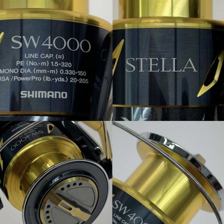  SHIMANO シマノ スピニングリール 13ｽﾃﾗSW4000XG
