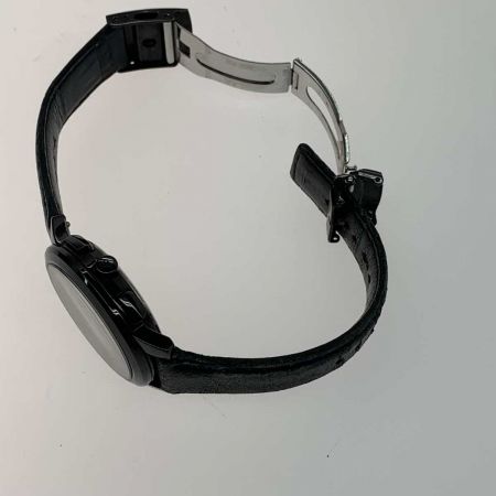  agnes b アニエスベー 腕時計 レザー ブラック VD53-KZE0