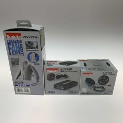 ●● MAKITA マキタ 空調服  ファンジャケット・ファンユニット・薄型バッテリセット Aランク