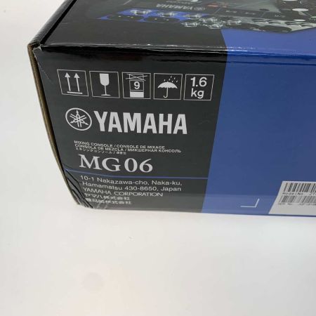  YAMAHA ヤマハ  DJ楽器 ミキサー  MG06