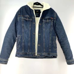 ●● Dickies ディッキーズ デニムボアジャケット  SIZE M Cランク