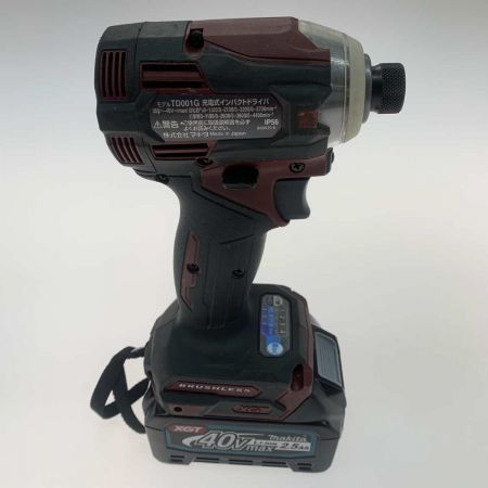  MAKITA マキタ インパクトドライバ TD001GDX レッド
