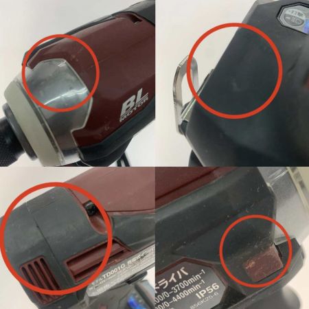  MAKITA マキタ インパクトドライバ TD001GDX レッド