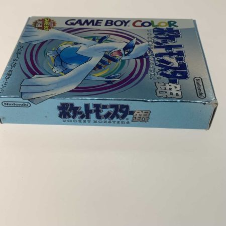  ゲーム関連 NINTENDO ポケットモンスター 銀 箱・取説付