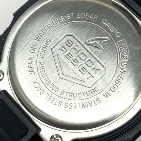  CASIO カシオ  G-SHOCK ブラック 錦鯉  DW-5600JK