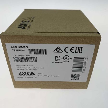  AXIS 固定ドームネットワークカメラ  M3085-V