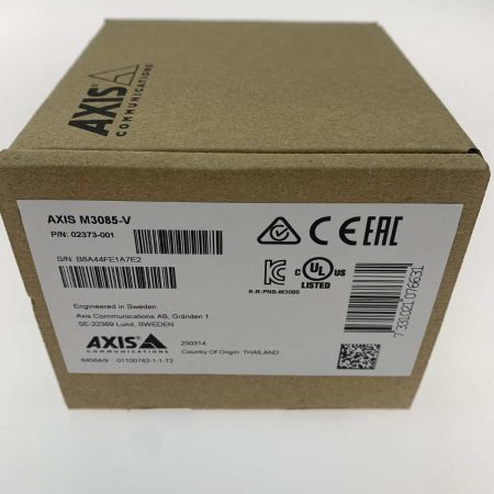  AXIS 固定ドームネットワークカメラ  M3085-V